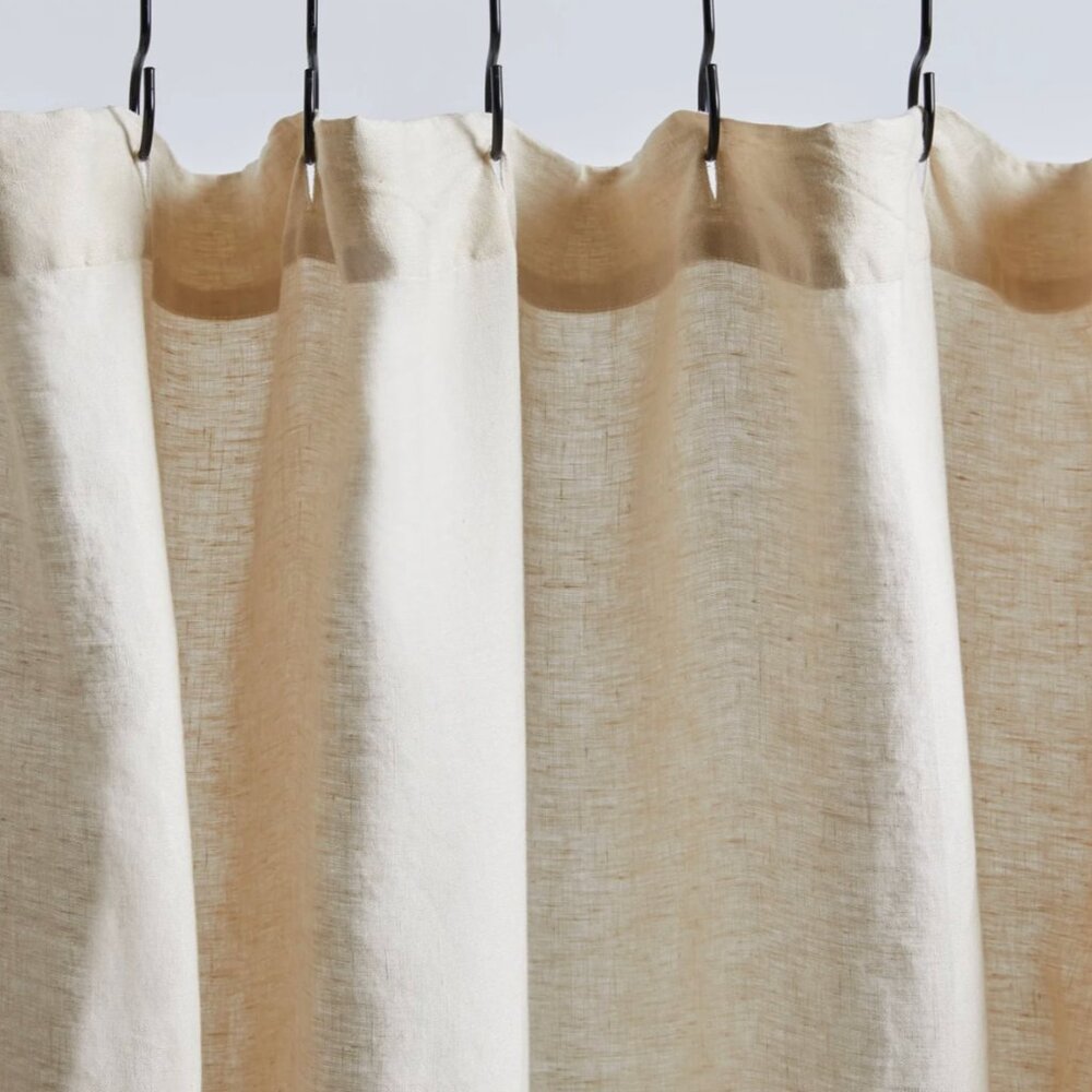 Parachute Linen Shower Curtain